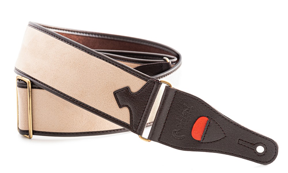Bandolera Divine Beige, correa vegana y acolchada | RightOn! Straps 1